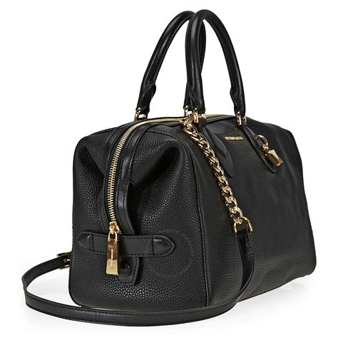 michael michael kors grayson satchel|Michael Kors leather satchel large.